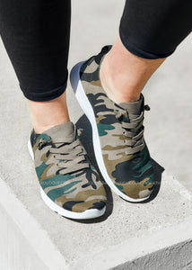 Valentina Sneaker - Camouflage - FINAL SALE