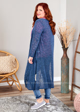 Load image into Gallery viewer, Kira Cardigan- NAVY FINAL SALE
