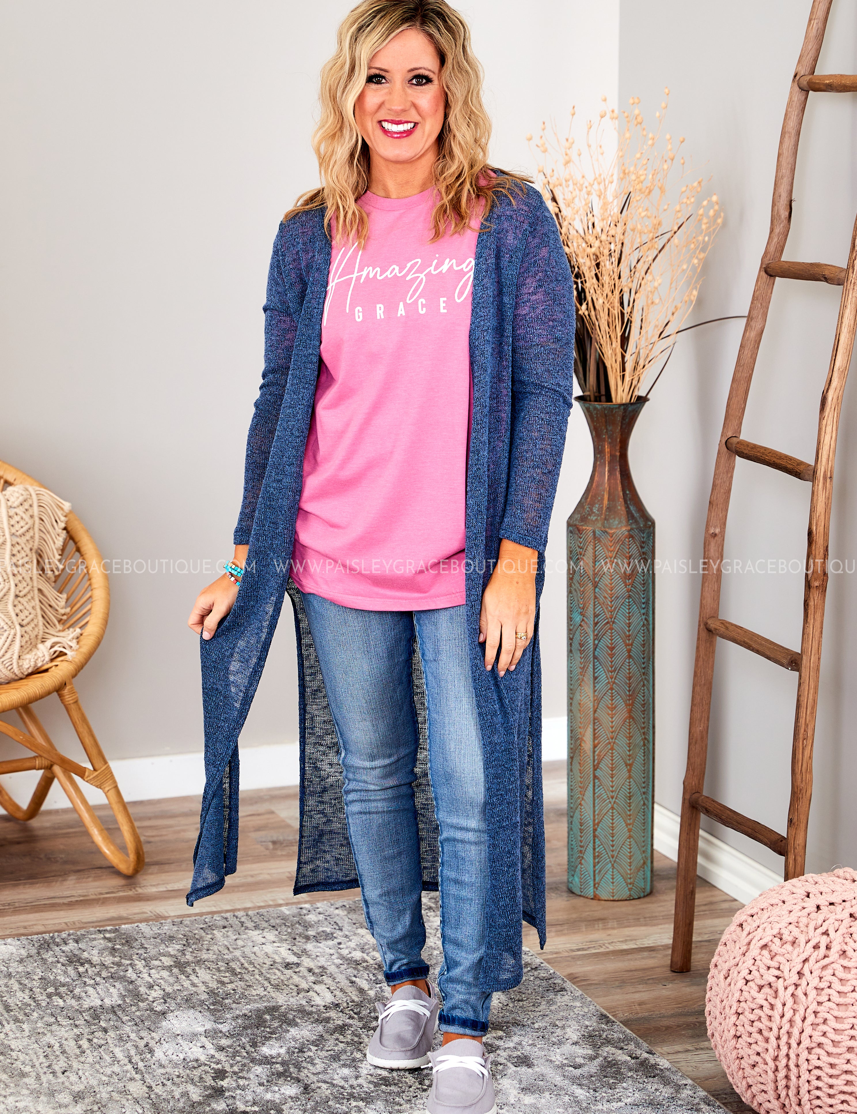 Kira Cardigan- NAVY LAST ONES FINAL SALE