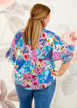 Load image into Gallery viewer, Heidi Top - Periwinkle Mix - FINAL SALE CLEARANCE
