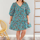 Tip the Balance Dress - Emerald - LAST ONES FINAL SALE