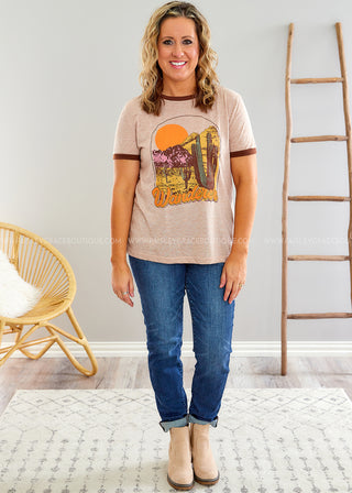 Wander Out West Tee - LAST ONE FINAL SALE