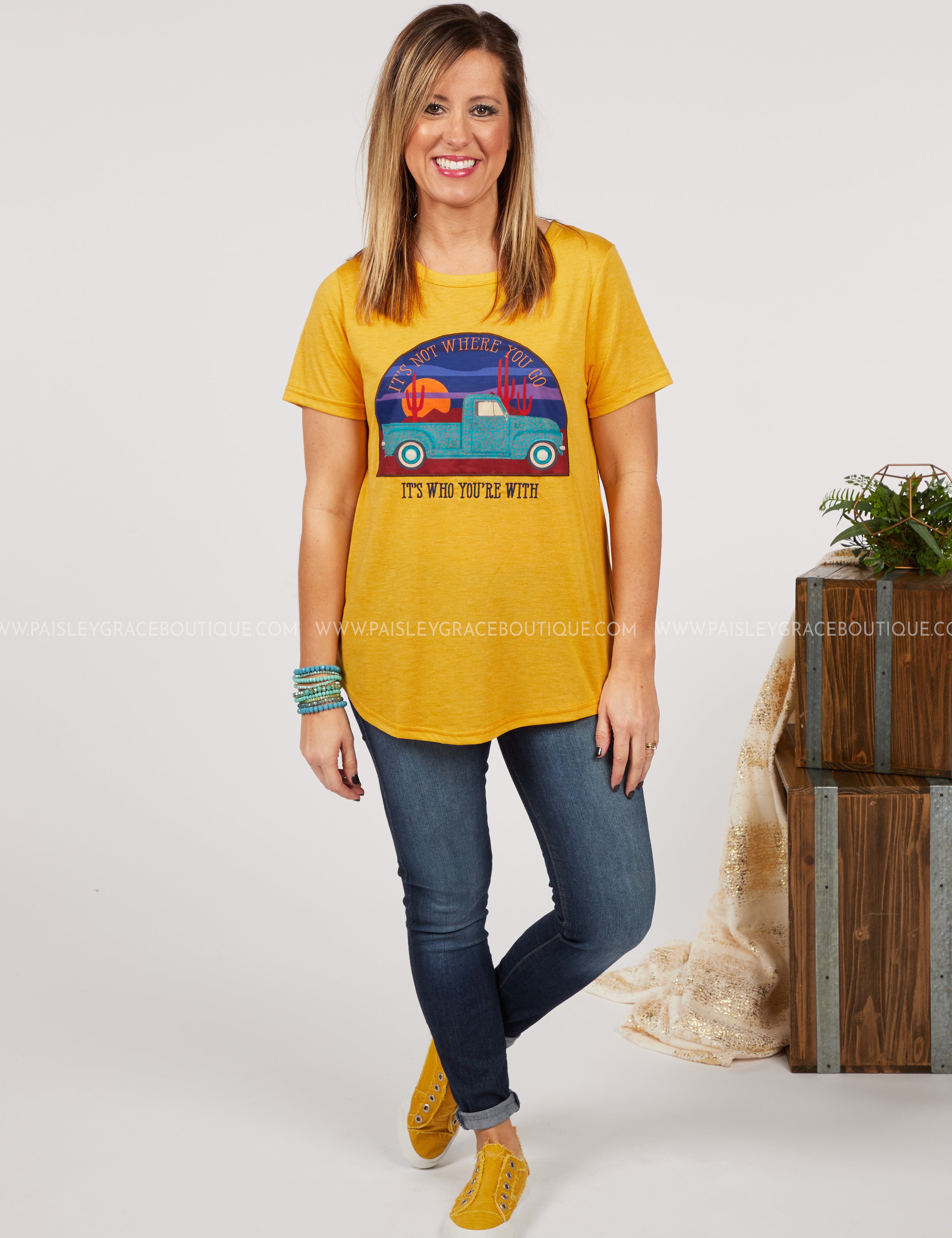 Where You Go Tee - LAST ONES FINAL SALE