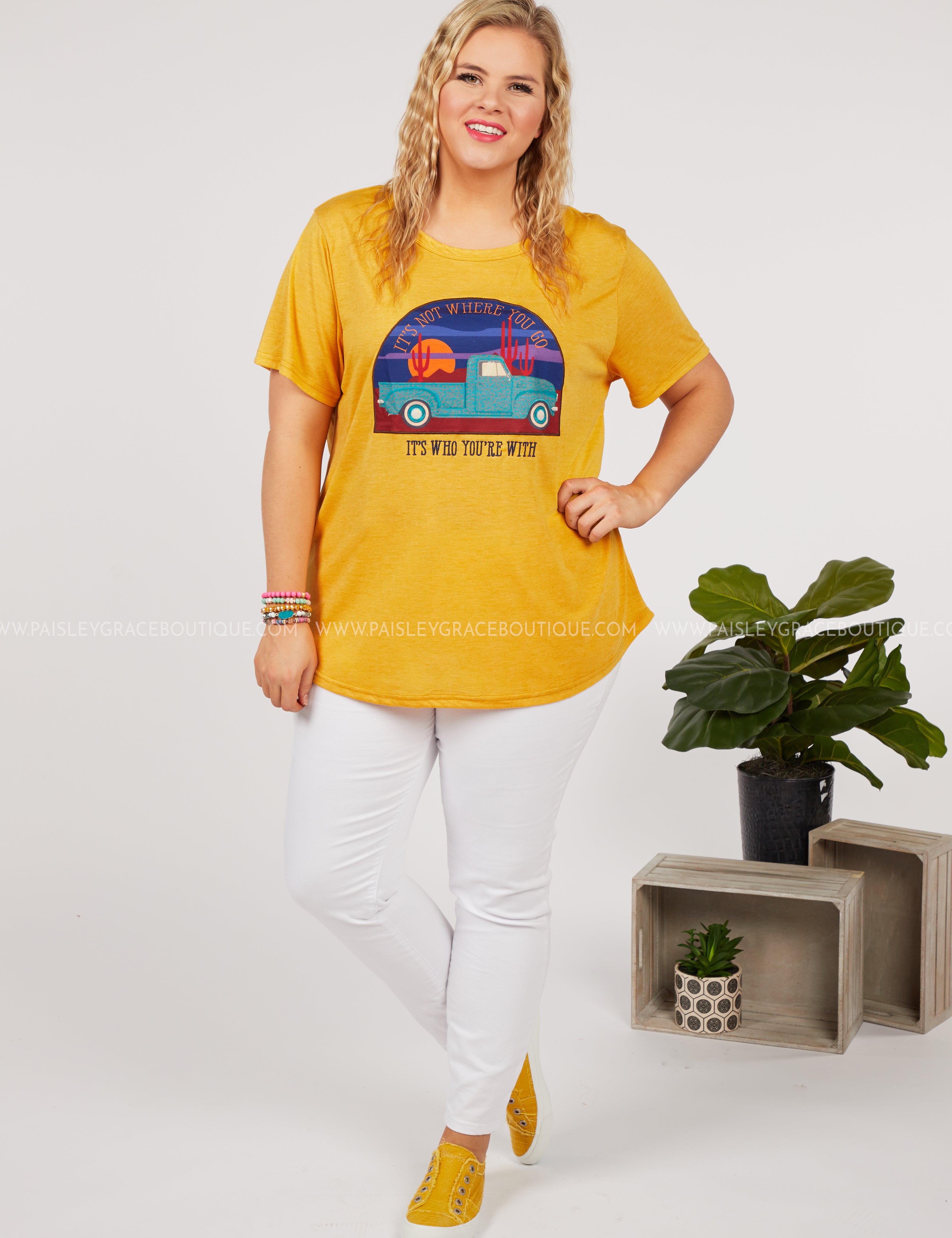 Where You Go Tee - LAST ONES FINAL SALE