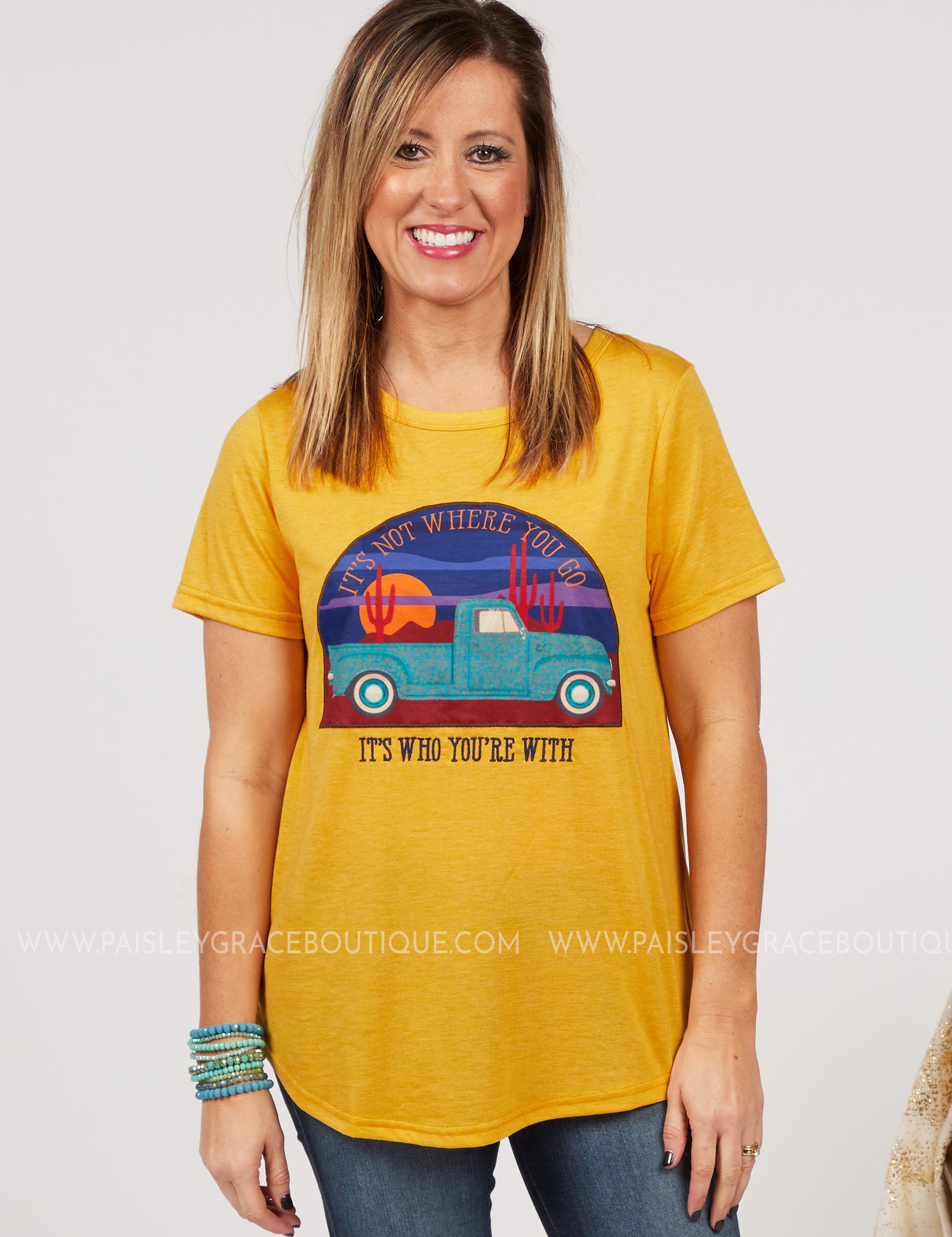 Where You Go Tee - LAST ONES FINAL SALE