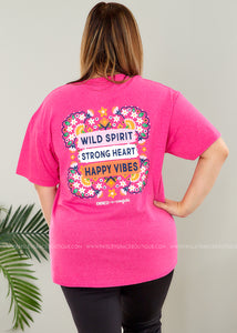 Kindness & Confetti - Wild Spirit Top - Pink - FINAL SALE