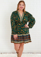 Load image into Gallery viewer, Take Care Tunic/Dress - Green - FINAL SALE
