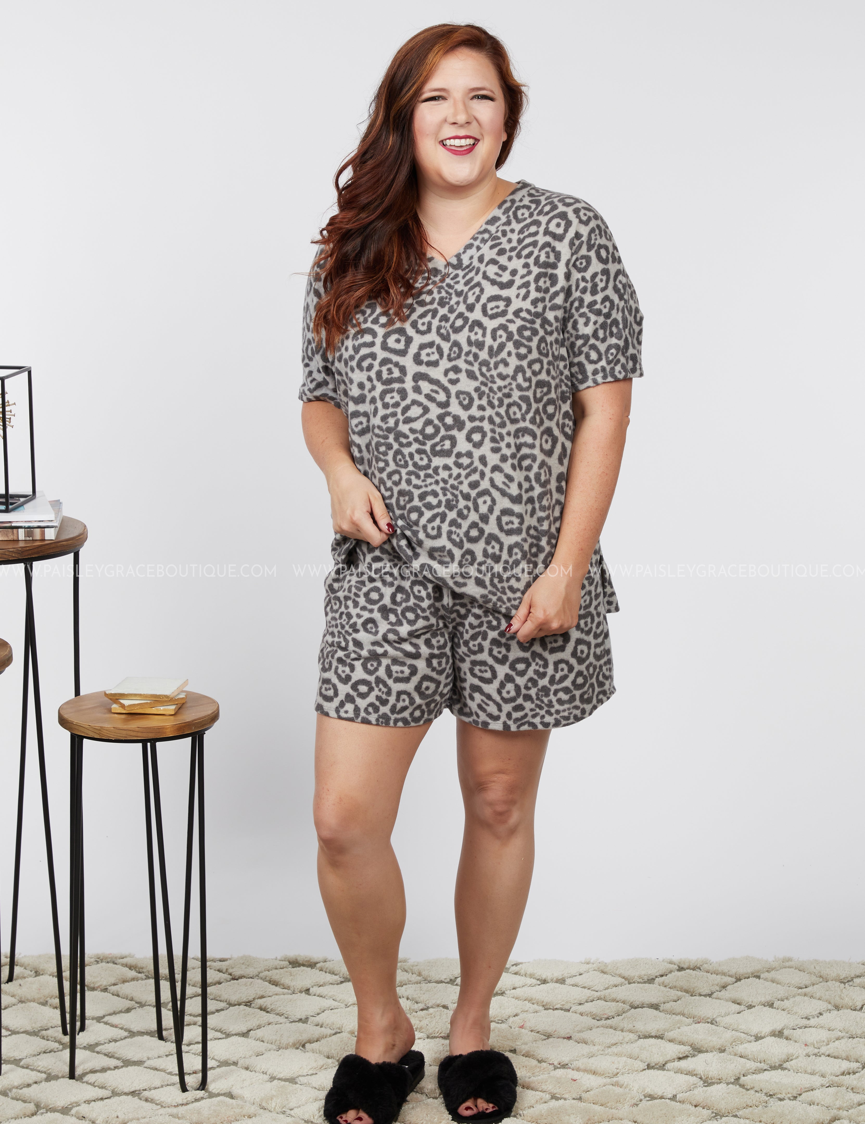 Spotted Lounging - Top - LAST ONES FINAL SALE