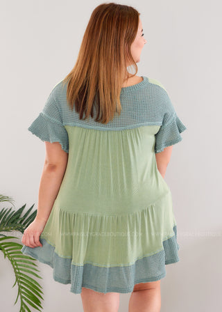 Never Let You Go Tunic - Sage - LAST ONE FINAL SALE