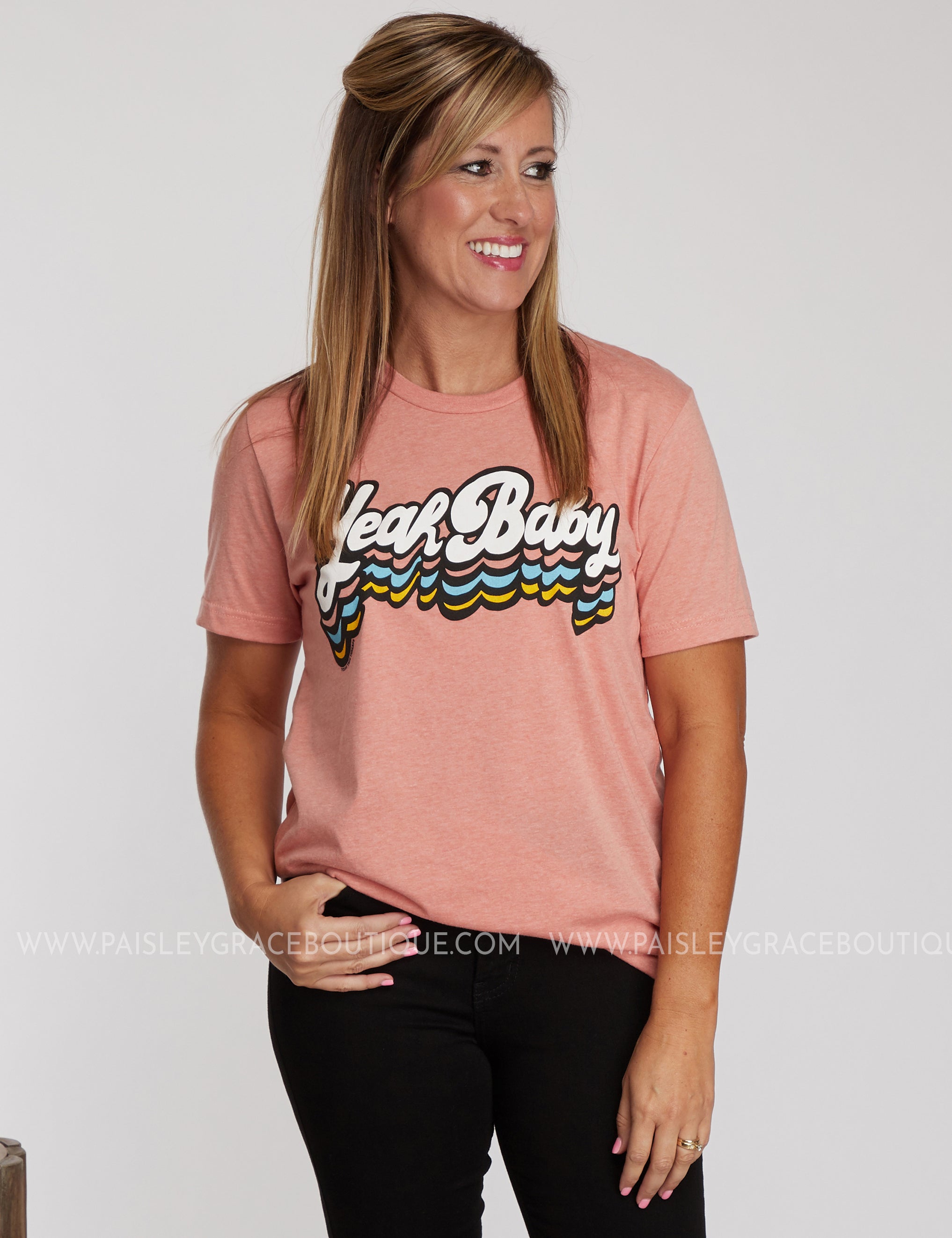 Yeah Baby Tee - LAST ONES FINAL SALE