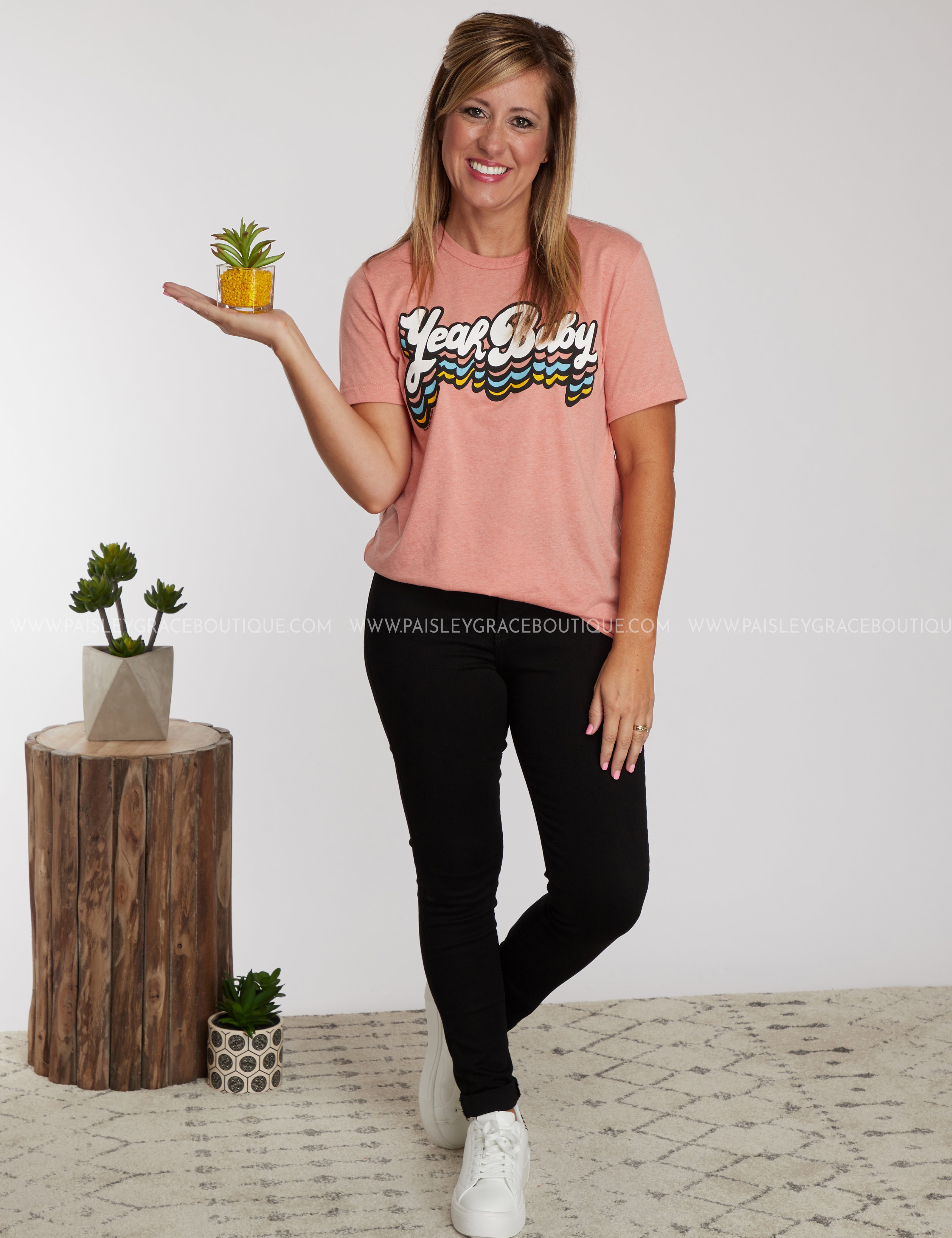 Yeah Baby Tee - LAST ONES FINAL SALE