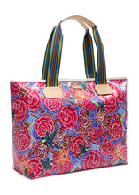 Load image into Gallery viewer, Zipper Tote, Merlot by Consuela
