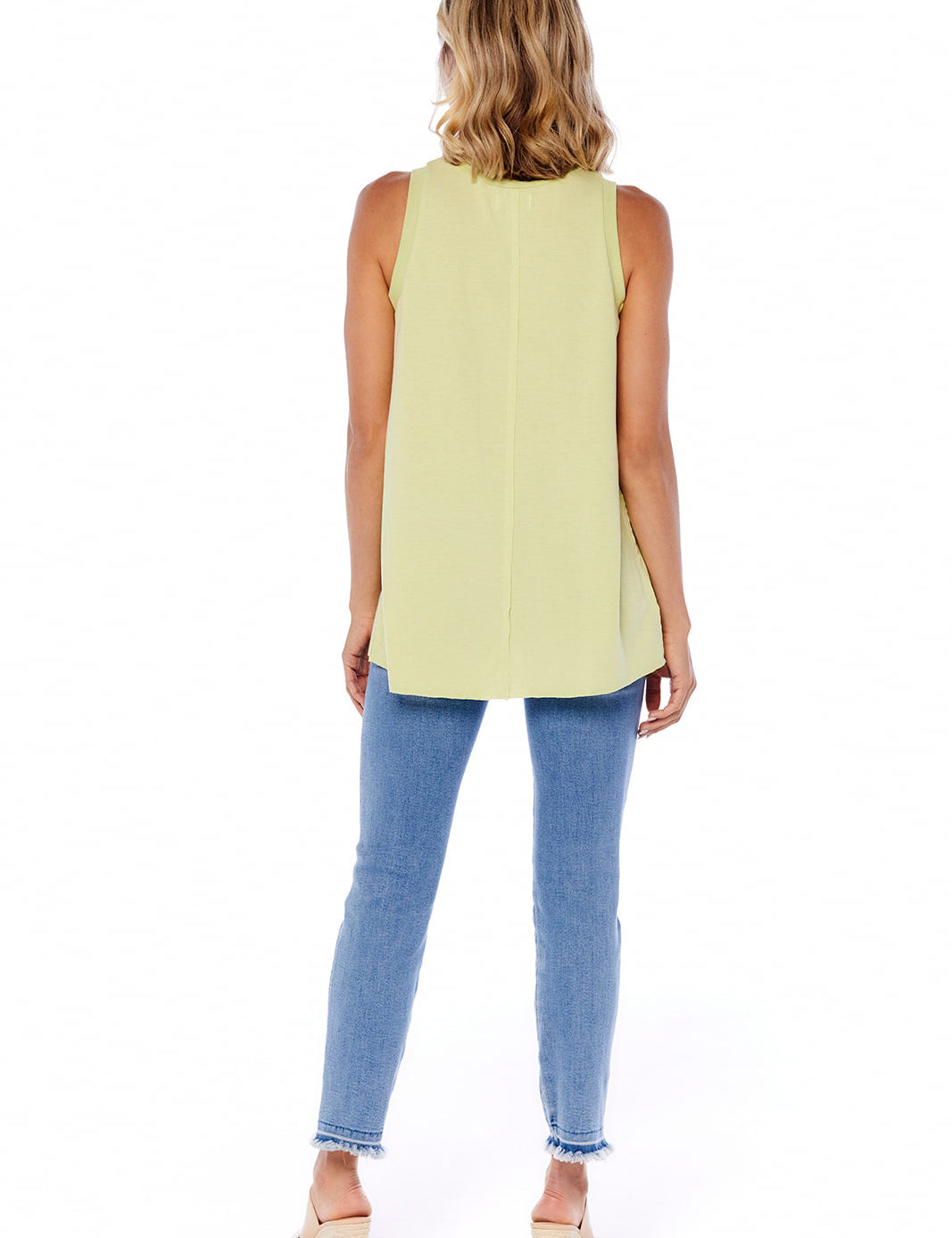 Dempsy Swing Tank by MudPie - Lime - LAST ONES FINAL SALE