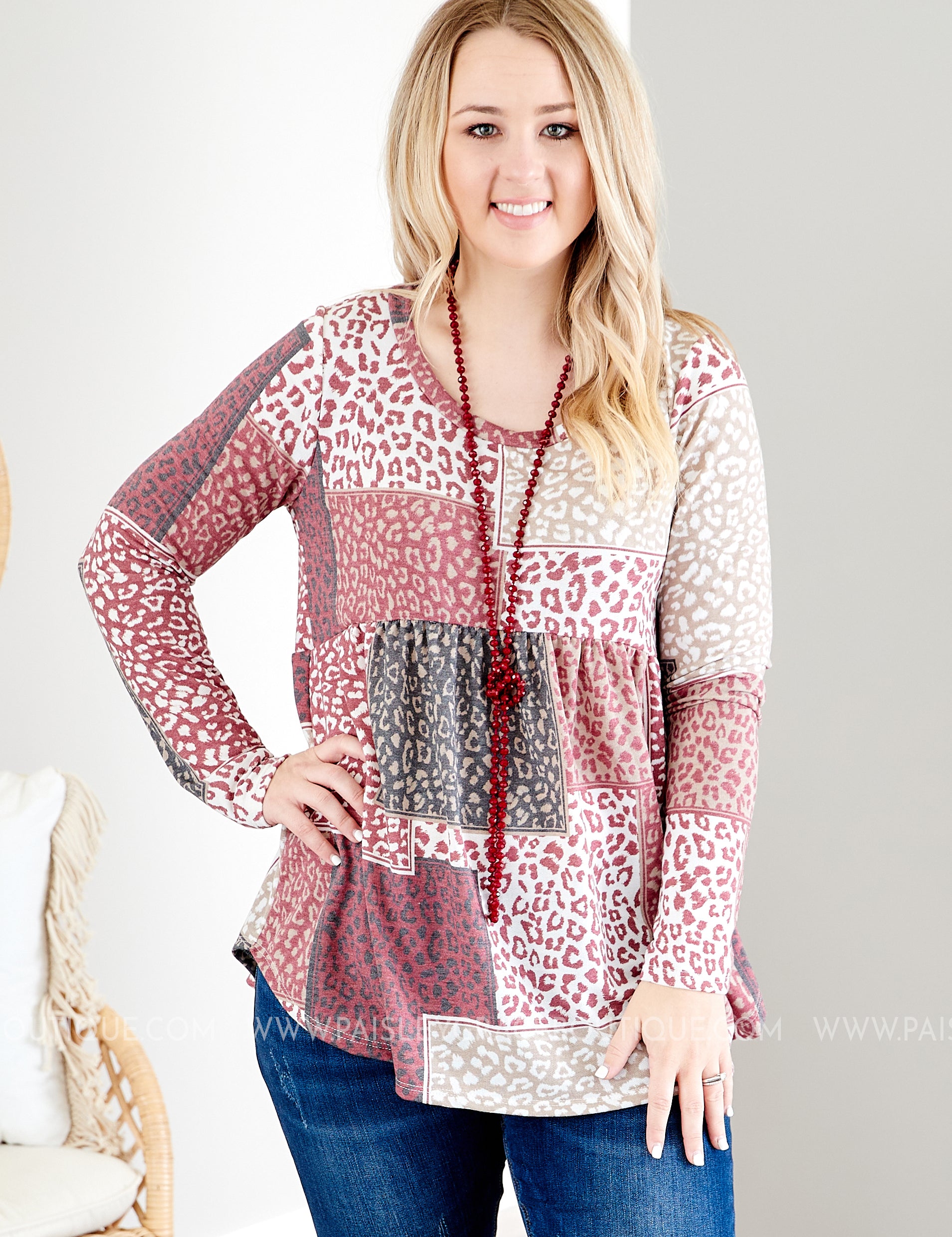 Fall into Line Top* LAST ONES FINAL SALE *