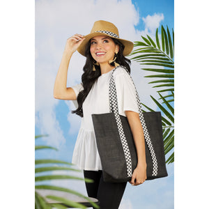 Hat & Tote Set by Mud Pie - FINAL SALE CLEARANCE