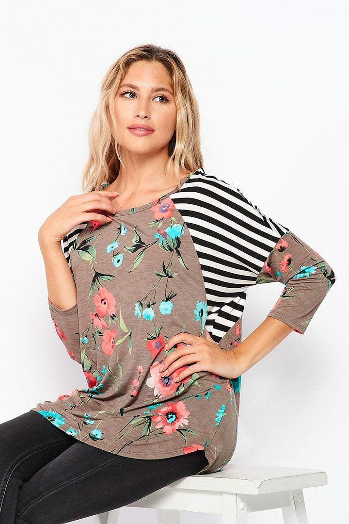 Bloom in Place Top - FINAL SALE