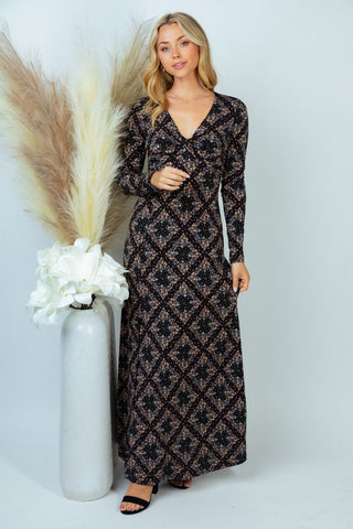 The Royal Treatment Maxi Dress - LAST ONE FINAL SALE