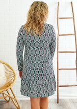 Load image into Gallery viewer, This Is Me Dress - Turquoise - FINAL SALE
