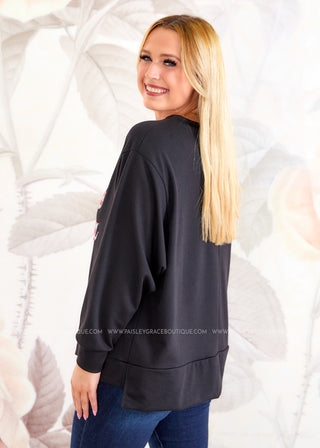 Plaid Santa Top  - FINAL SALE