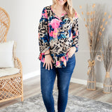 Kenzie Leopard Top - LAST ONES FINAL SALE