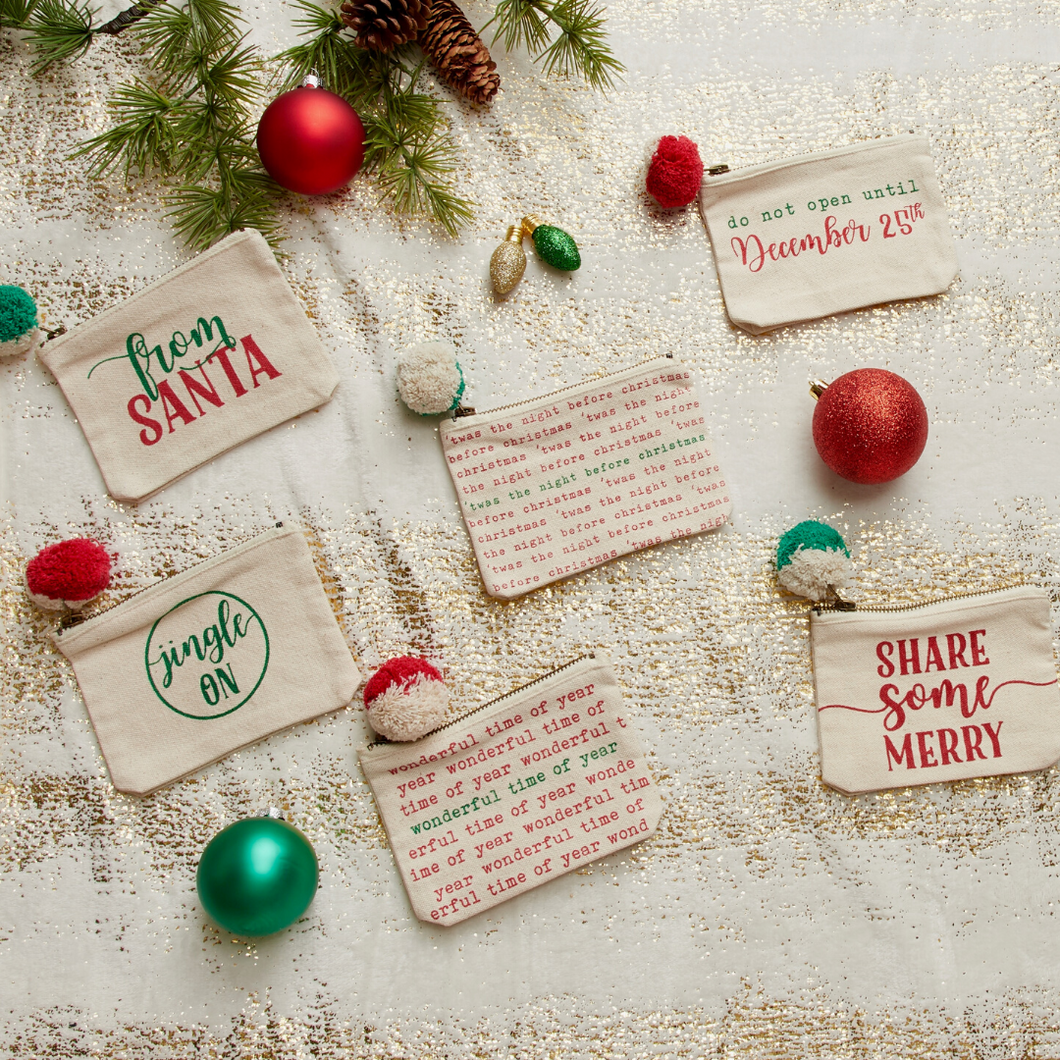 Free Gift with Purchase - Holiday Pom Pouch