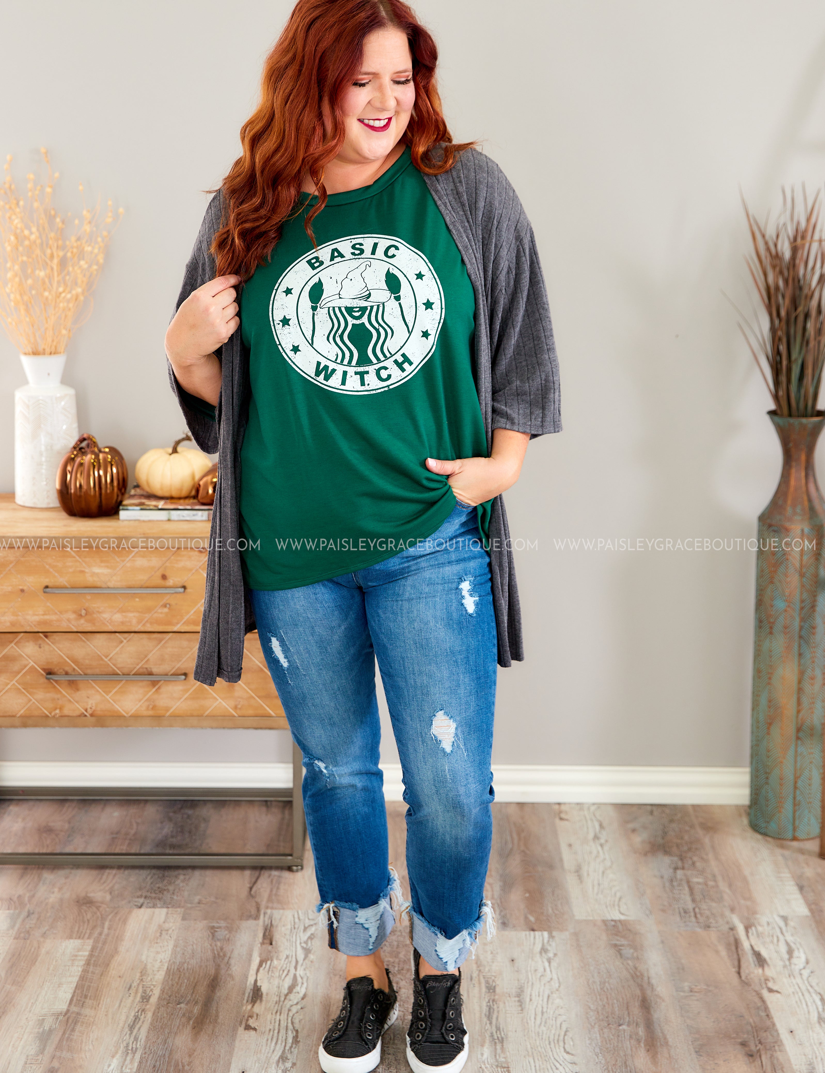 Basic Witch Tee  - LAST ONES FINAL SALE