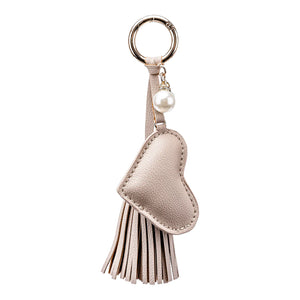 Dusti Rose Heart Keychain - 3 Colors