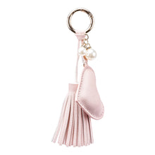 Load image into Gallery viewer, Dusti Rose Heart Keychain - 3 Colors
