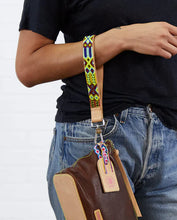 Load image into Gallery viewer, Wristlet Strap, Leather, Citrus by Consuela
