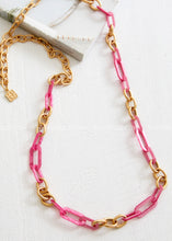 Load image into Gallery viewer, Rachel Long Chainlink Necklace - 2 Colors - FINAL SALE

