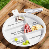 Melamine Charcuterie Board by Mud Pie