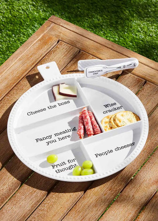 Melamine Charcuterie Board by Mud Pie