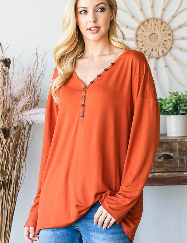Meet Me by the Pumpkin Patch Top - 4 Colors - LAST ONES FINAL SALE