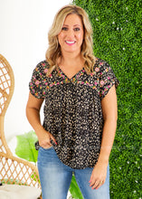 Load image into Gallery viewer, Just You Wait Embroidered Top - FINAL SALE CLEARANCE
