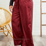 Walk This Way Pants - Burgundy* LAST ONES FINAL SALE *