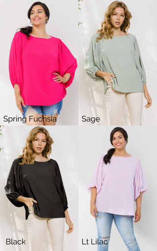 Sweet Dreams Of You Top - 4 Colors - LAST ONES FINAL SALE