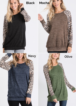 Can't Look Away Top - 4 Colors - LAST ONE FINAL SALE