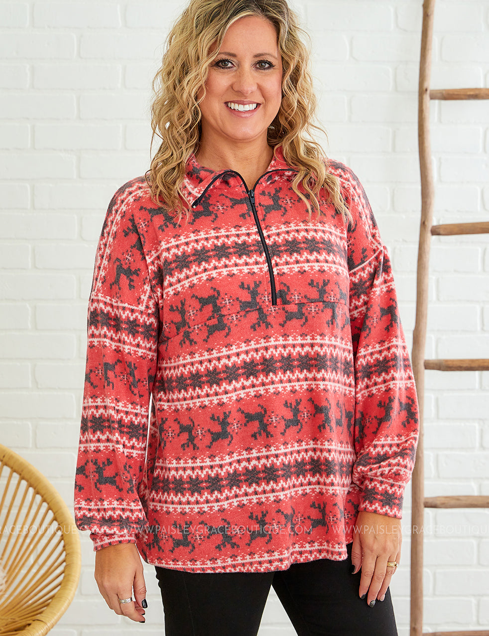 Hit the Slopes Pullover - LAST ONES FINAL SALE
