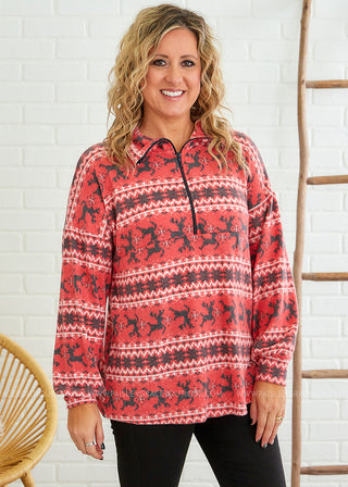 Hit the Slopes Pullover - FINAL SALE