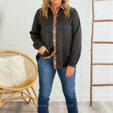 Satin Grace Top - Black - LAST ONES FINAL SALE