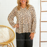 Say My Name Top - Ivory* LAST ONES FINAL SALE ** LAST ONES FINAL SALE *
