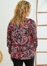 Load image into Gallery viewer, Posh In Paisley Top - FINAL SALE
