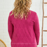 Peak of Perfection Top - Fuchsia - LAST ONES FINAL SALE