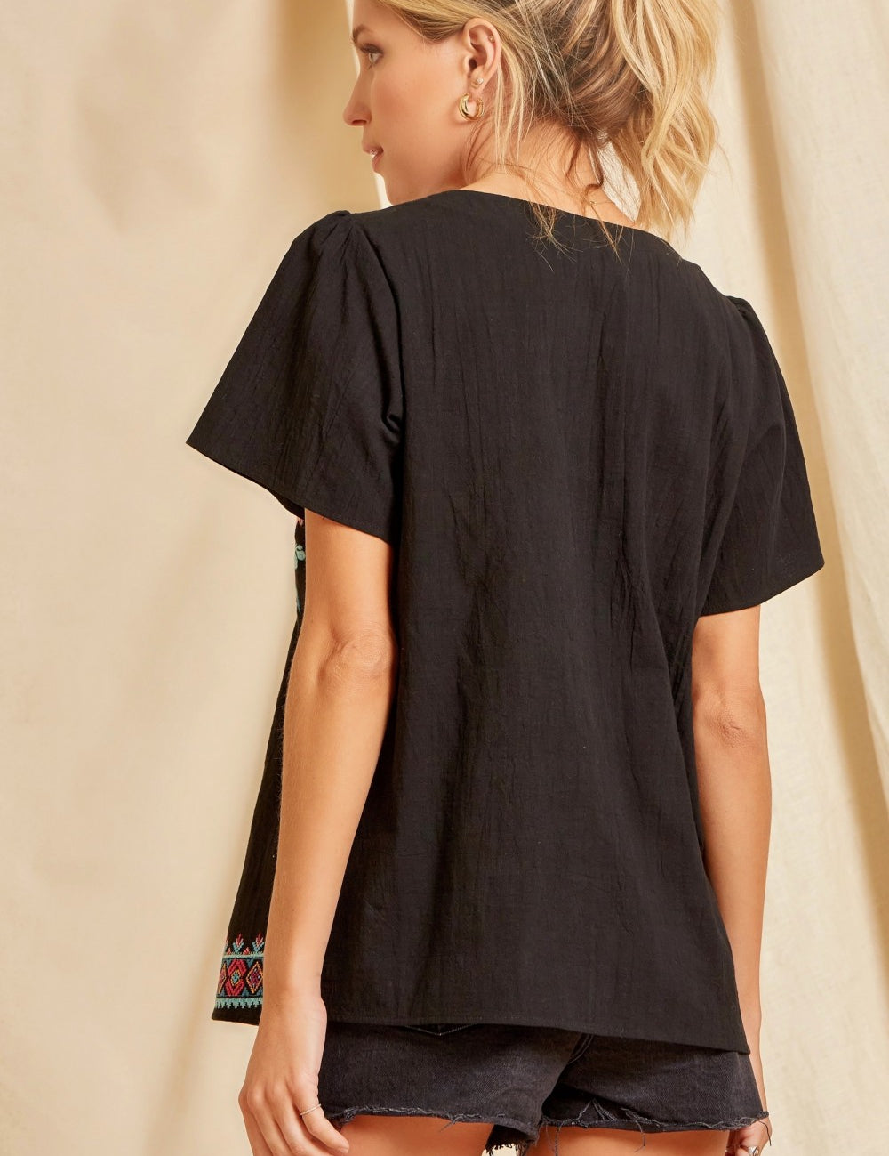 Made to be Magical Embroidered Top - LAST ONES FINAL SALE