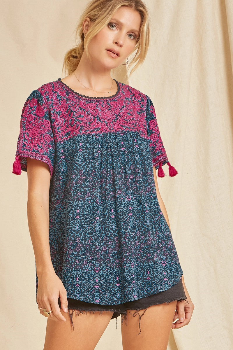 Simple Answer Top - FINAL SALE – Paisley Grace Boutique