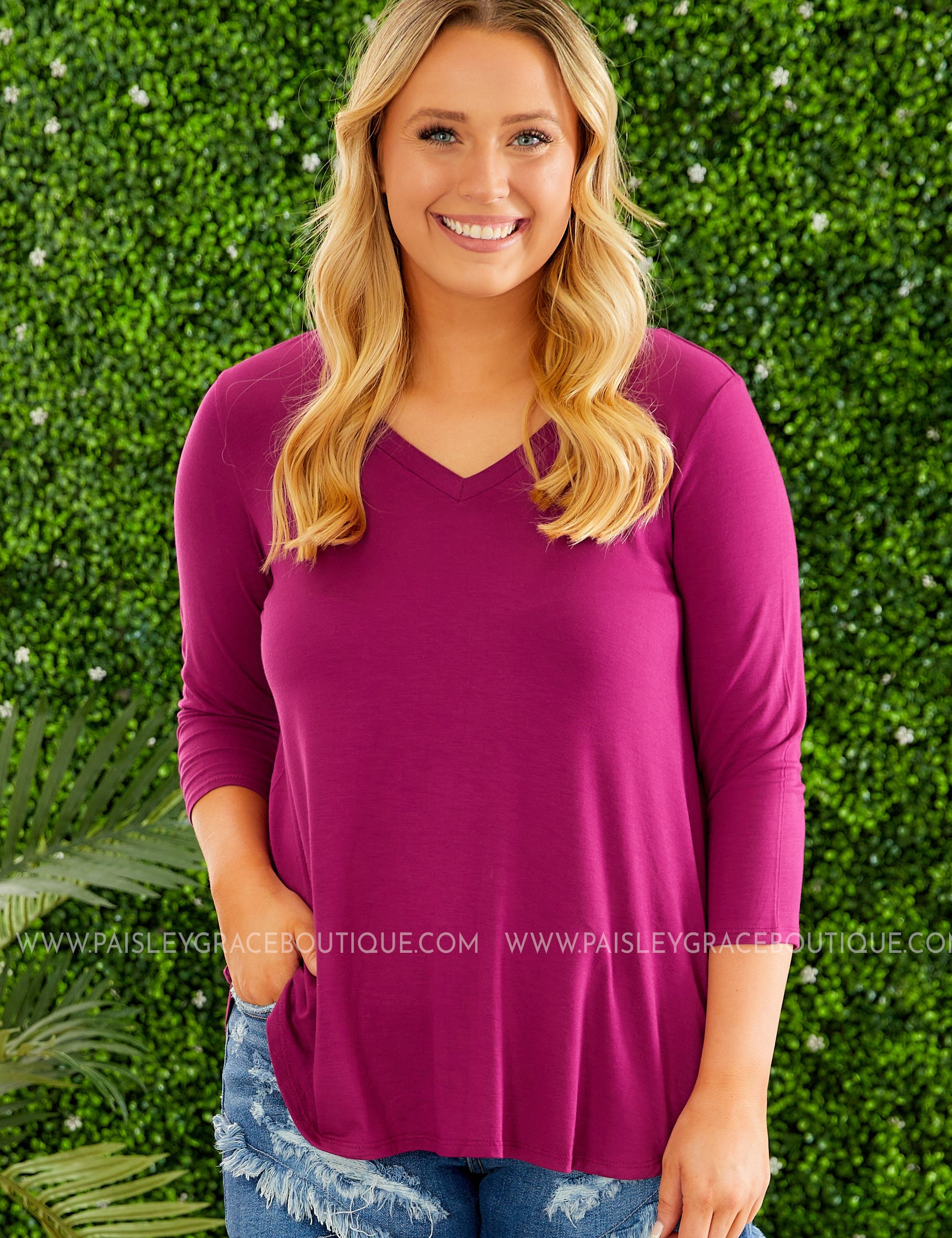 One Last Look Top - 7 Colors* LAST ONES FINAL SALE *