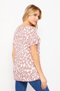 Dylan Animal Print Basic- 2 Colors* FINAL SALE *