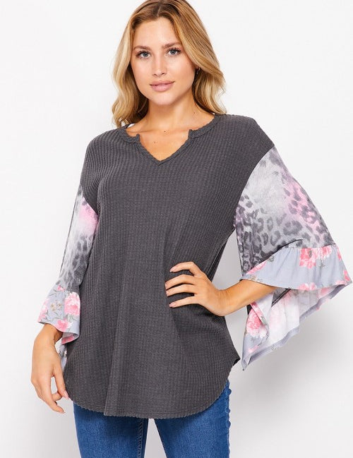 Giselle Bell Sleeve Top - LAST ONES FINAL SALE