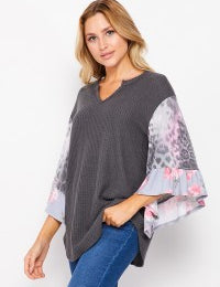 Giselle Bell Sleeve Top - LAST ONES FINAL SALE