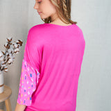 Cacti Top - FUCHSIA* LAST ONES FINAL SALE *